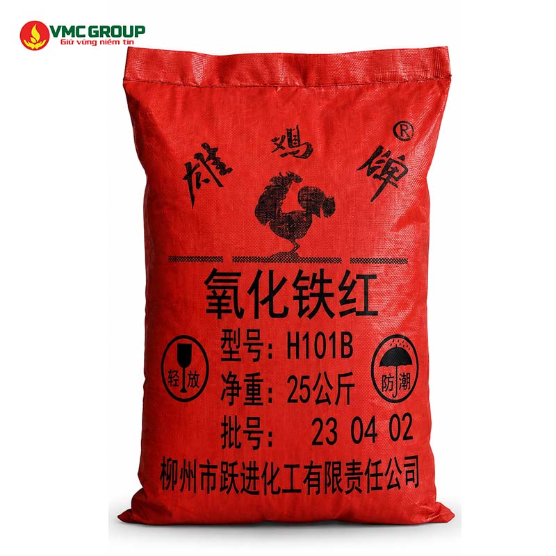 BOT SAT DO H101B NHA MAY CON GA - Fe2O3 TRUNG QUOC