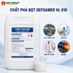CHẤT PHÁ BỌT DEFOAMER HL 810 CAN 25KG TRUNG QUỐC