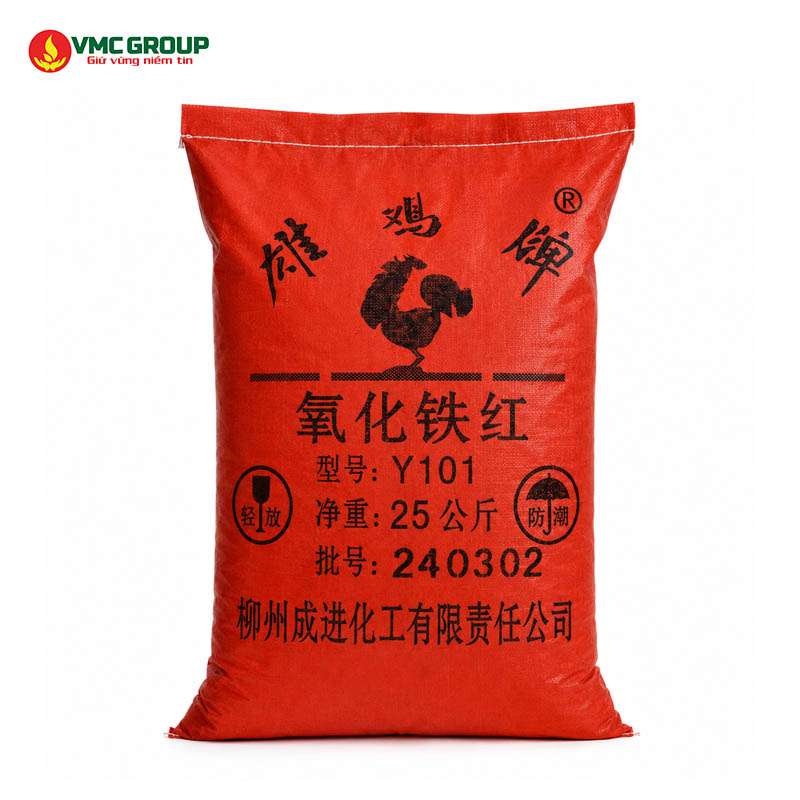 OXIT SAT DO Y101 NHA MAY CON GA BAO 25KG TRUNG QUOC