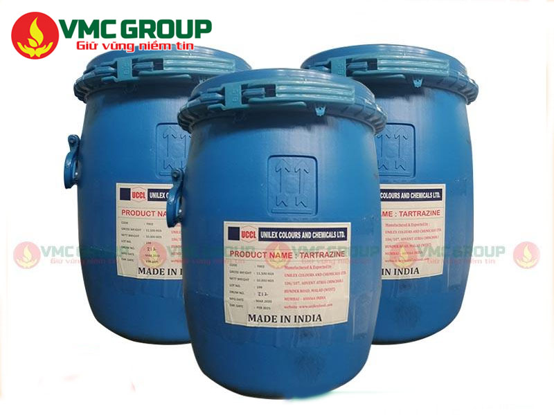 Một số lưu ý khi sử dụng Tartrazine