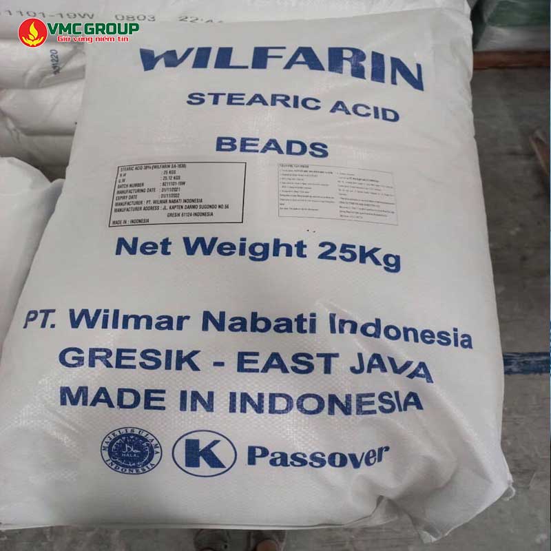 AXIT STEARIC BAO 25KG HANG WILFARIN INDONESIA