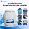 CHLORINE SINOPEC TRUNG QUỐC THÙNG LỤC GIÁC 45KG