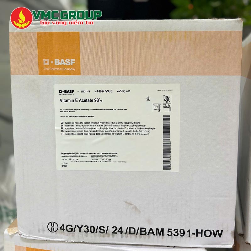 Tiêu chí chọn nơi mua nguyên liệu Vitamin E uy tín
