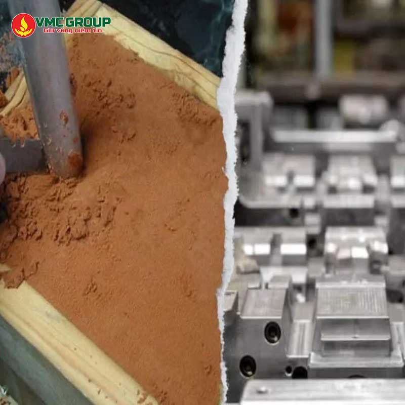Bentonite trong đúc kim loại